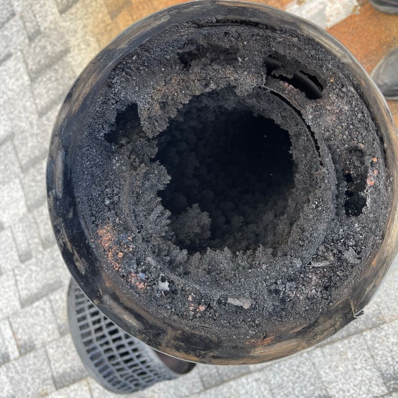 dangerously dirty chimney